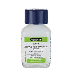 Schmincke Medium 552 60 ml Fluid Medium Glossy Parlak Sıvı Akrilik Medyumu