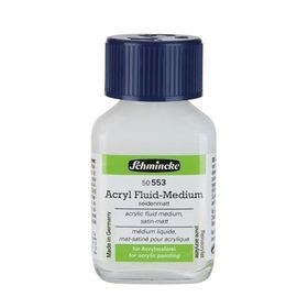Schmincke Medium 553 60 ml Fluid Medium Semi Mat Yarı Mat Sıvı Akrilik Medyumu