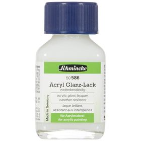 Schmincke Medium 586 Gloss Lacquer Parlak Lake 60 ml Vernik