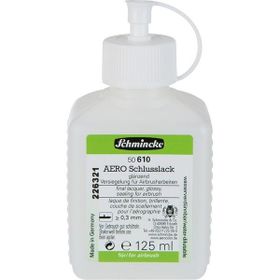 Schmincke Medium 610 125 ml Aerocolor Final Lacquer Airbrush İçin Parlak Son Kat Vernik