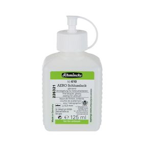 Schmincke Medium 610 125 ml Aerocolor Final Lacquer Airbrush İçin Parlak Son Kat Vernik
