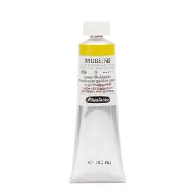 Schmincke Mussini 534 Translucent Golden Green 150 ml Yağlı Boya