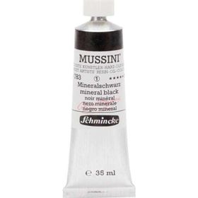 Schmincke Mussini Artists Profesyonel 35 ml Seri 1 Mineral Black 10783 Yağlı Boya