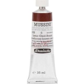 Schmincke Mussini Artists Profesyonel 35 ml Seri 1 Transparent Brown Oxide 10669 Yağlı Boya