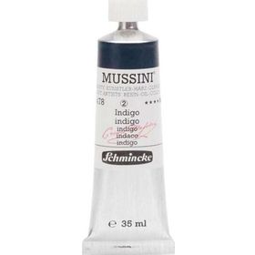 Schmincke Mussini Artists Profesyonel 35 ml Seri 2 Indigo 10478 Yağlı Boya