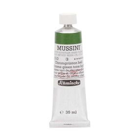 Schmincke Mussini Artists Profesyonel 35 ml Seri 3 Chrome Green Light 10510 Yağlı Boya