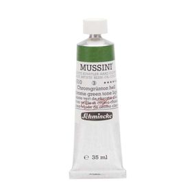 Schmincke Mussini Artists Profesyonel 35 ml Seri 3 Chrome Green Light 10510 Yağlı Boya