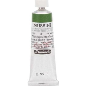 Schmincke Mussini Artists Profesyonel 35 ml Seri 3 Chrome Green Light 10510 Yağlı Boya