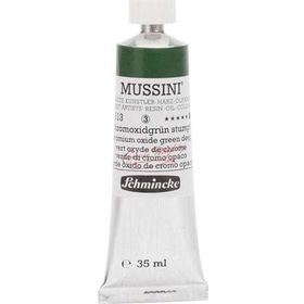 Schmincke Mussini Artists Profesyonel 35 ml Seri 3 Chromium Oxide Green Deep 10513 Yağlı Boya