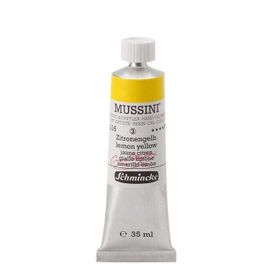 Schmincke Mussini Artists Profesyonel 35 ml Seri 3 Lemon Yellow 10216 Yağlı Boya
