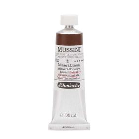 Schmincke Mussini Artists Profesyonel 35 ml Seri 3 Mineral Brown 10672 Yağlı Boya