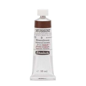 Schmincke Mussini Artists Profesyonel 35 ml Seri 3 Mineral Brown 10672 Yağlı Boya