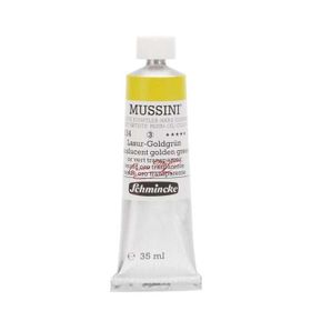 Schmincke Mussini Artists Profesyonel 35 ml Seri 3 Transparent Golden Green 10534 Yağlı Boya