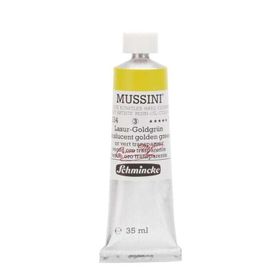 Schmincke Mussini Artists Profesyonel 35 ml Seri 3 Transparent Golden Green 10534 Yağlı Boya