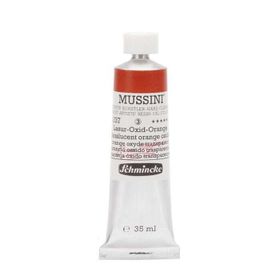 Schmincke Mussini Artists Profesyonel 35 ml Seri 3 Transparent Orange Oxide 10237 Yağlı Boya