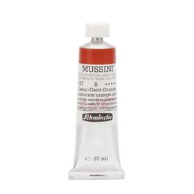 Schmincke Mussini Artists Profesyonel 35 ml Seri 3 Transparent Orange Oxide 10237 Yağlı Boya