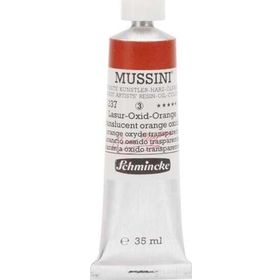 Schmincke Mussini Artists Profesyonel 35 ml Seri 3 Transparent Orange Oxide 10237 Yağlı Boya