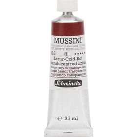 Schmincke Mussini Artists Profesyonel 35 ml Seri 3 Transparent Red Oxide 10365 Yağlı Boya