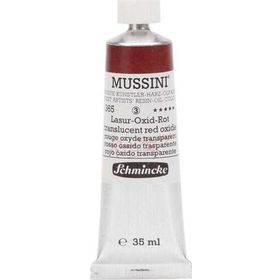 Schmincke Mussini Artists Profesyonel 35 ml Seri 3 Transparent Red Oxide 10365 Yağlı Boya