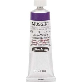 Schmincke Mussini Artists Profesyonel 35 ml Seri 3 Transparent Violet 10473 Yağlı Boya