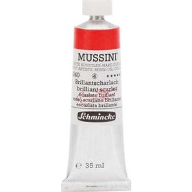 Schmincke Mussini Artists Profesyonel 35 ml Seri 4 Brillant Scarlet 10340 Yağlı Boya