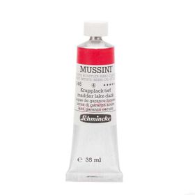 Schmincke Mussini Artists Profesyonel 35 ml Seri 4 Madder Lake Dark 10346 Yağlı Boya