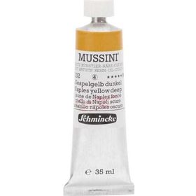 Schmincke Mussini Artists Profesyonel 35 ml Seri 4 Naples Yellow Deep 10232 Yağlı Boya