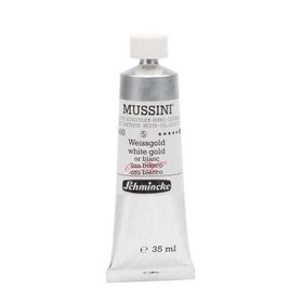 Schmincke Mussini Artists Profesyonel 35 ml Seri 4 White Gold 10860 Yağlı Boya