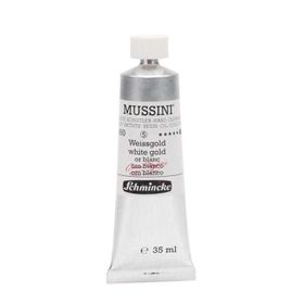Schmincke Mussini Artists Profesyonel 35 ml Seri 4 White Gold 10860 Yağlı Boya