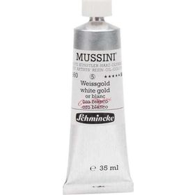 Schmincke Mussini Artists Profesyonel 35 ml Seri 4 White Gold 10860 Yağlı Boya