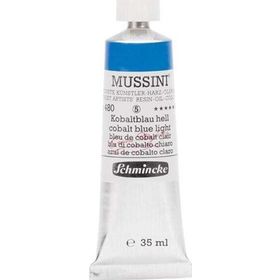 Schmincke Mussini Artists Profesyonel 35 ml Seri 5 Cobalt Blue Light 10480 Yağlı Boya