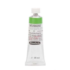 Schmincke Mussini Artists Profesyonel 35 ml Seri 5 Cobalt Green Opaque 10528 Yağlı Boya