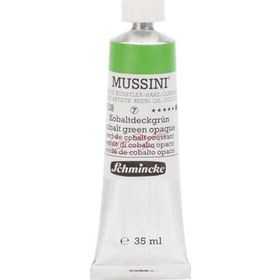 Schmincke Mussini Artists Profesyonel 35 ml Seri 5 Cobalt Green Opaque 10528 Yağlı Boya