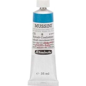 Schmincke Mussini Artists Profesyonel 35 ml Seri 6 Cobalt Cerulean Blue 10475 Yağlı Boya