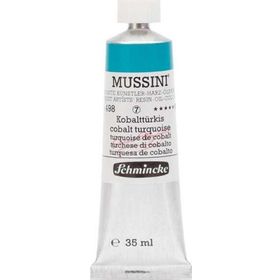 Schmincke Mussini Artists Profesyonel 35 ml Seri 6 Cobalt Turquoise 10498 Yağlı Boya