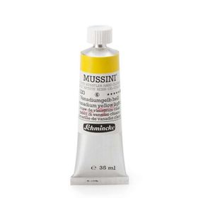 Schmincke Mussini Artists Profesyonel 35 ml Seri 6 Vanadium Yellow Light 10220 Yağlı Boya