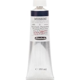 Schmincke Mussini No:490 Prussian/Paris Blue Seri 1 150 ml Yağlı Boya