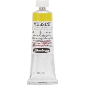 Schmincke Mussini No:534 Translucent Golden Green Seri 3 35 ML Yağlı Boya