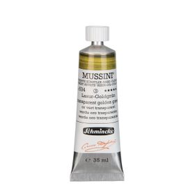 Schmincke Mussini No:534 Translucent Golden Green Seri 3 35 ML Yağlı Boya