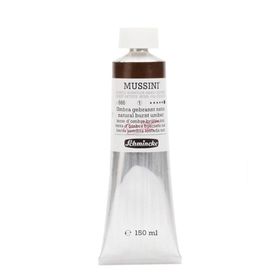 Schmincke Mussini No:666 Natural Burnt Umber Seri 1 150 ml Yağlı Boya