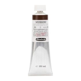 Schmincke Mussini No:666 Natural Burnt Umber Seri 1 150 ml Yağlı Boya