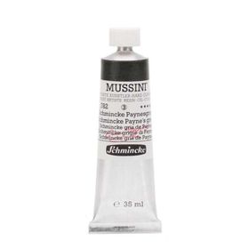 Schmincke Mussini Profesyonel 35 ml Seri 3 Schmincke Paynes Grey 782 Yağlı Boya