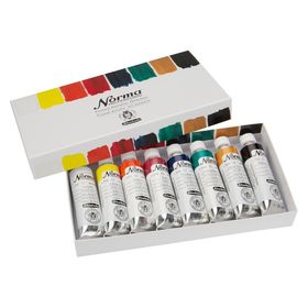 Schmincke Norma Professional 8 x 35 ml Yağlı Boya Seti