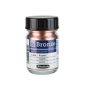 Schmincke Oil Bronze No:804 Copper Yaldız Pigment 50 ml Yağlı Boya