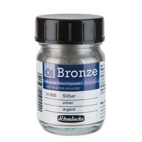 Schmincke Oil Bronze No:805 Silver Yaldız Pigment 50 ml Yağlı Boya