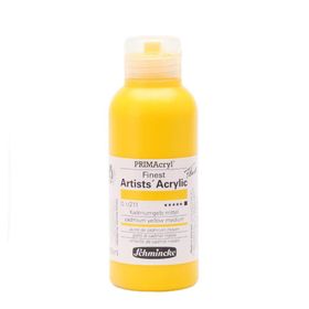 Schmincke Primacryl Artist 211 Cadmium Yellow Medium 250 ml Akrilik Boya