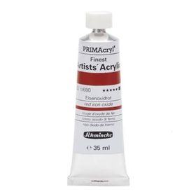 Schmincke Primacryl Artist 680 Red Iron Oxide 35 ml Akrilik Boya