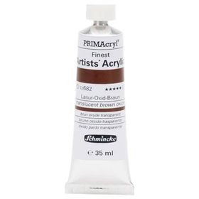 Schmincke Primacryl Artist 682 Translucent Brown Oxide 35 ml Akrilik Boya