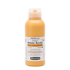 Schmincke Primacryl Artist Seri 2 673 Naples Yellow Deep 250 ml Akrilik Boya