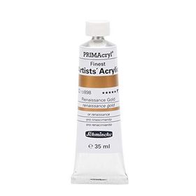 Schmincke Primacryl Artist Seri 2 898 Renaissance Gold 35 ml Akrilik Boya